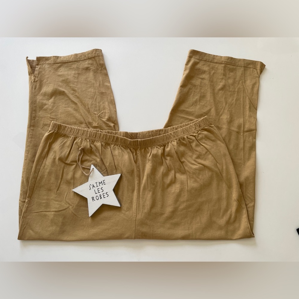 Collections Etc. Golden Tan Women's Pants